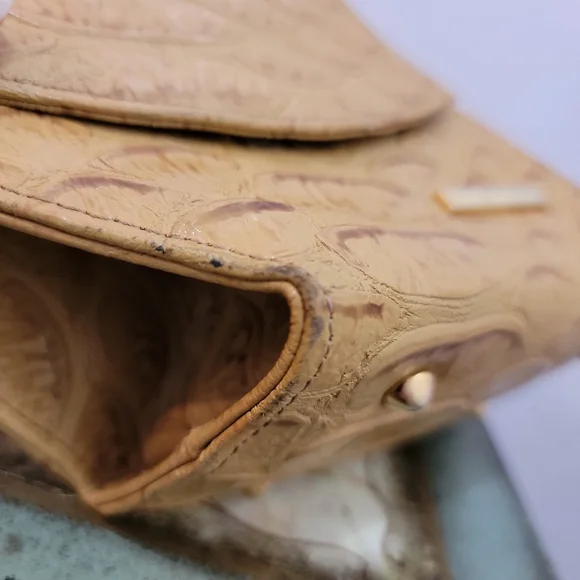 Sergio Cerruti Roma Vintage Avante Garde Mini Tan Leather Handbag - Picture 13 of 14